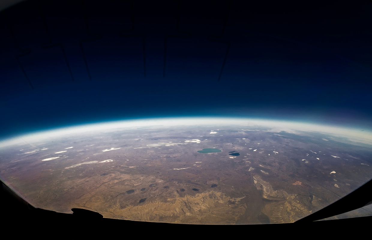 The earth from space