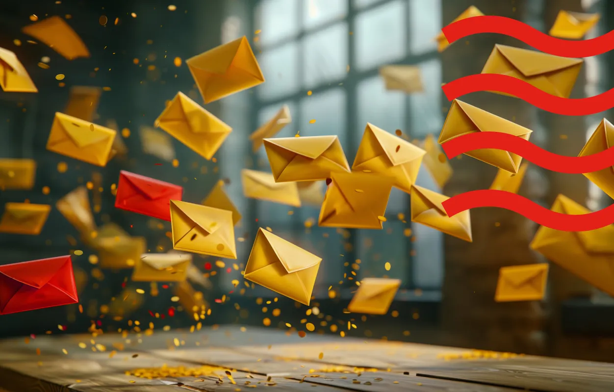 Letters in the air