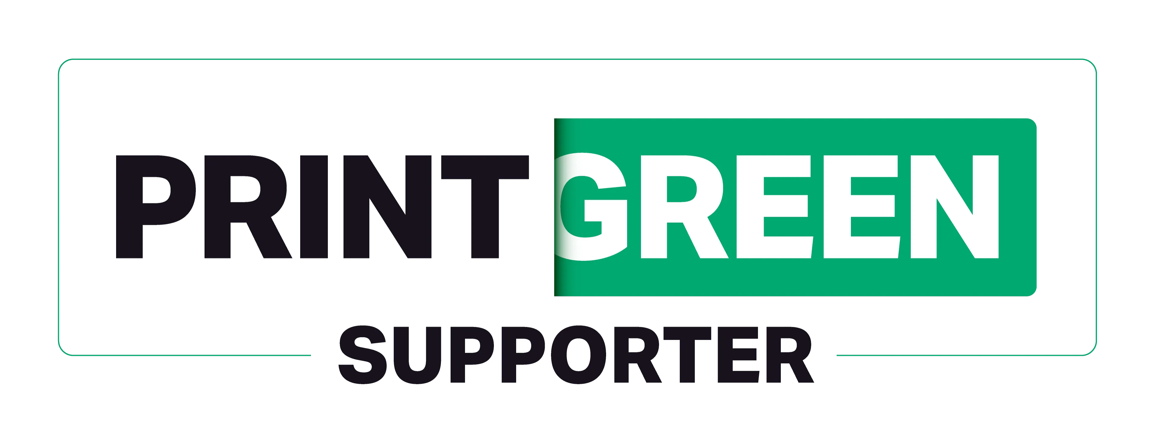 Print Green Supporter logo